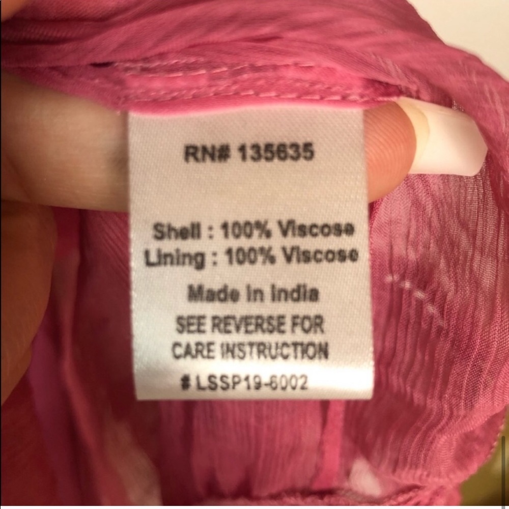 Love Sam | Juliet Pink Ruffle Mini Dress | M - Picture 6 of 7